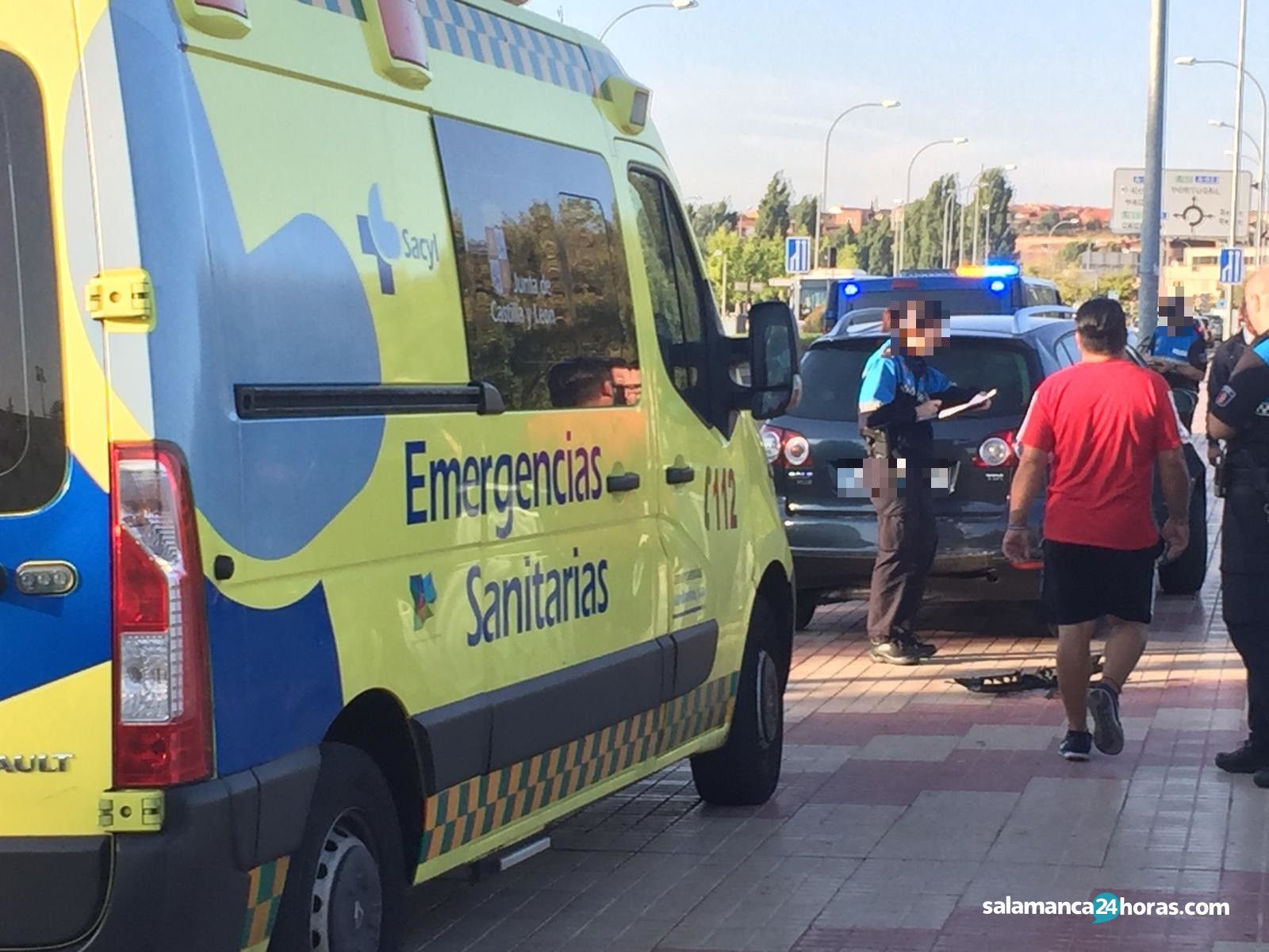  Accidente Policía Local Ambulancia Sánchez Fabrés (3) 