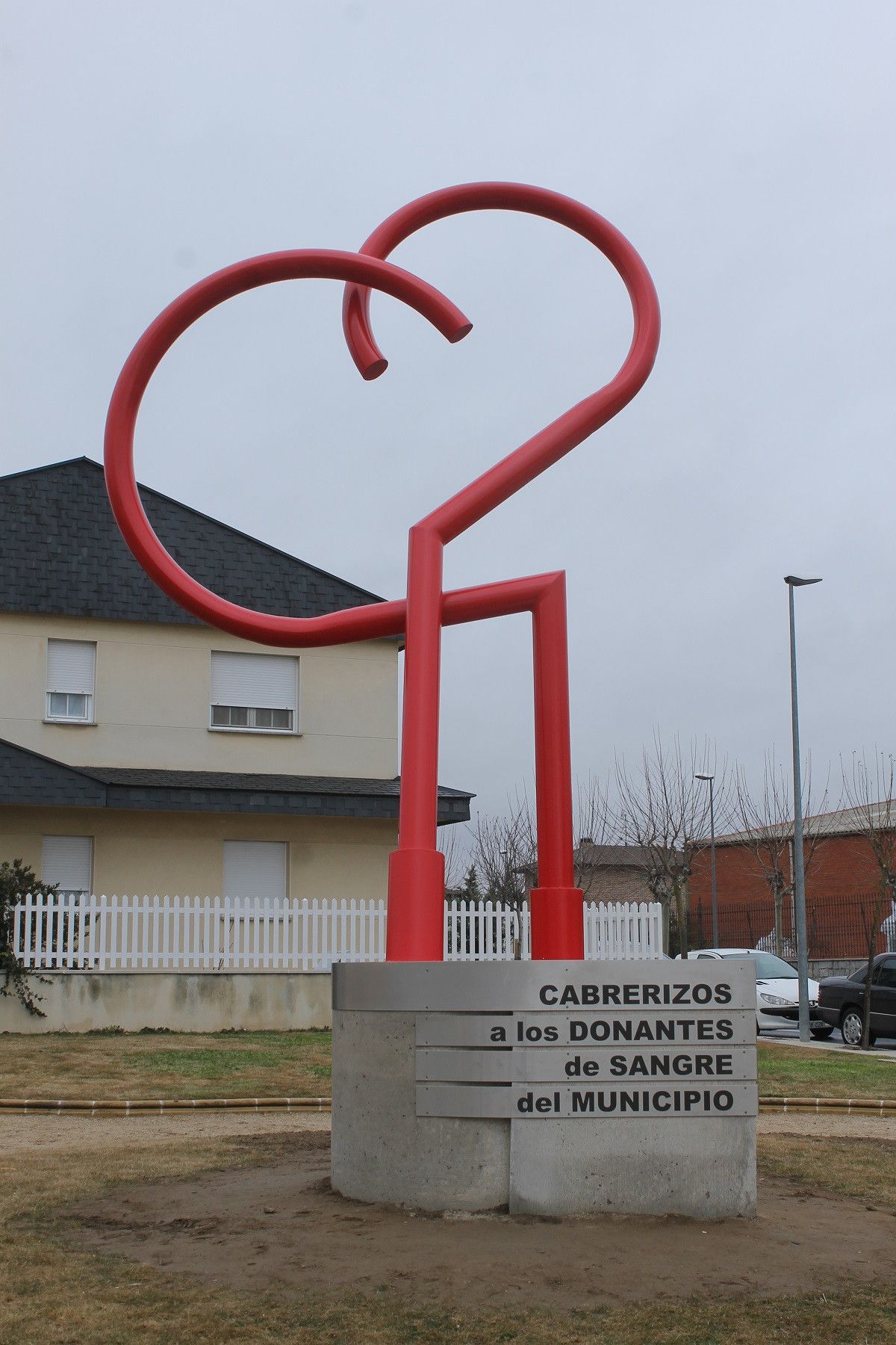 Escultura. Donantes Sangre Cabrerizos. 2 febrero 2019