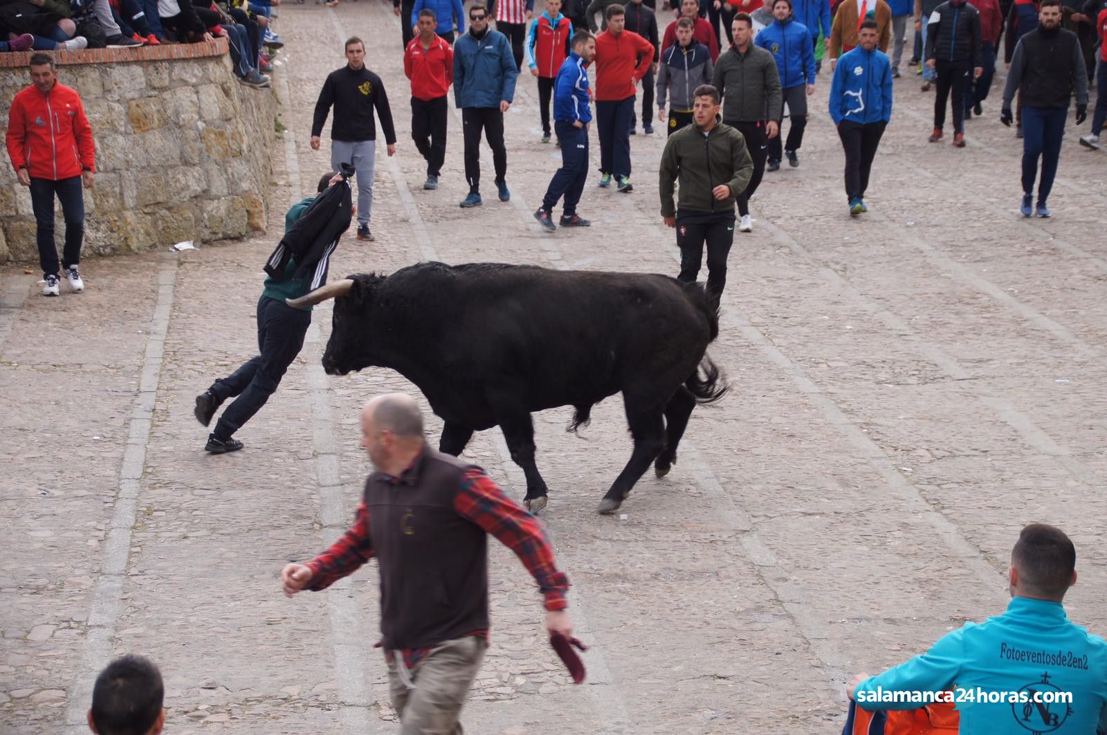 Encierro del Carnaval del Toro de Ciudad Rodrigo en imagen de archivo | Salamanca 24 Horas