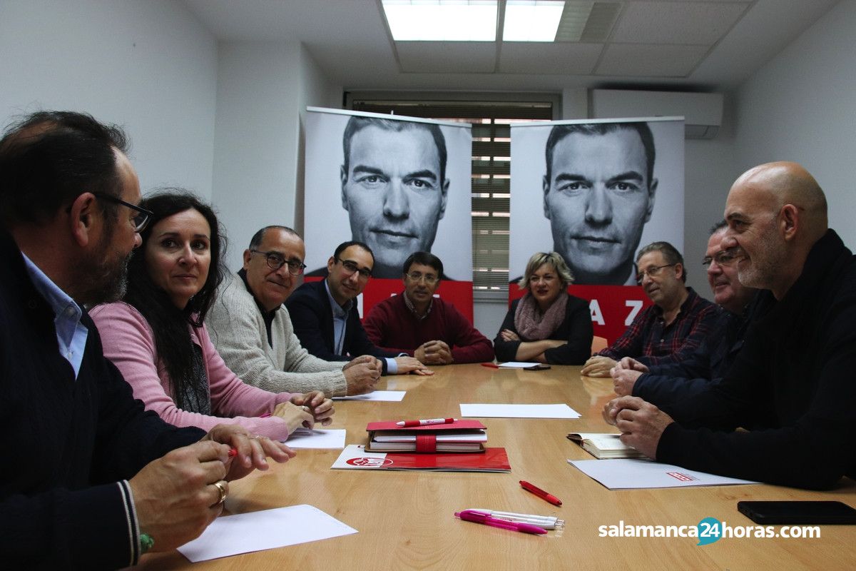  Reunión PSOE con direcciones provinciales de UGT y CCOO8 