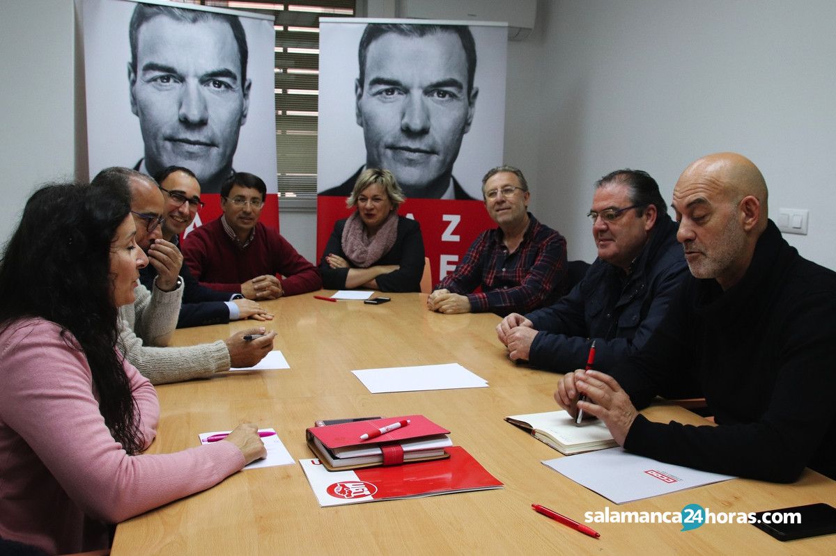  Reunión PSOE con direcciones provinciales de UGT y CCOO6 