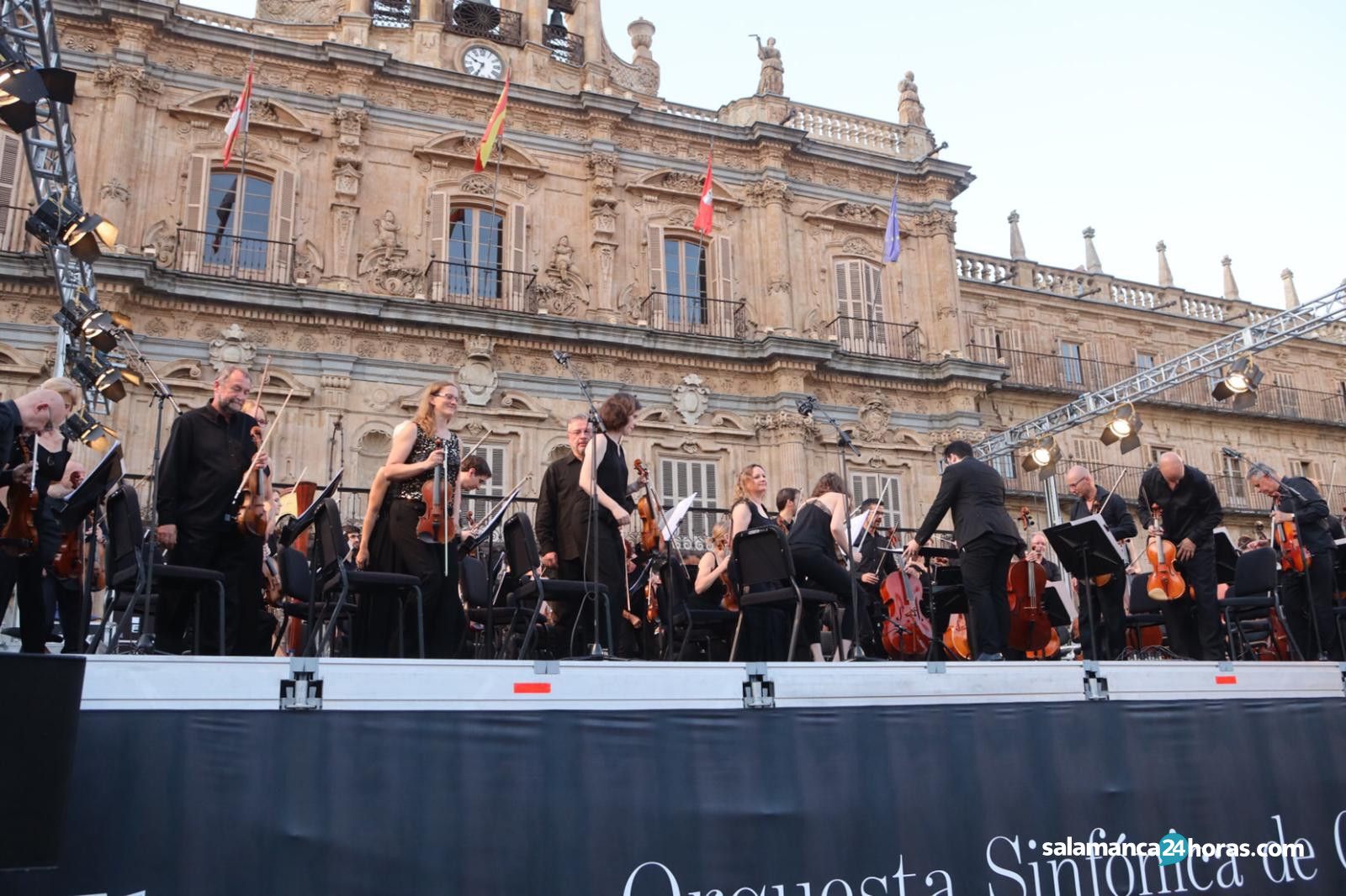  Concierto de la Orquesta Sinfónica de Castilla y León en la Plaza Mayor (18) 