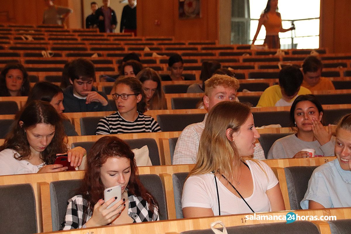 La Universidad de salamanca recibe nuevos estudiantes extranjeros. Foto de archivo