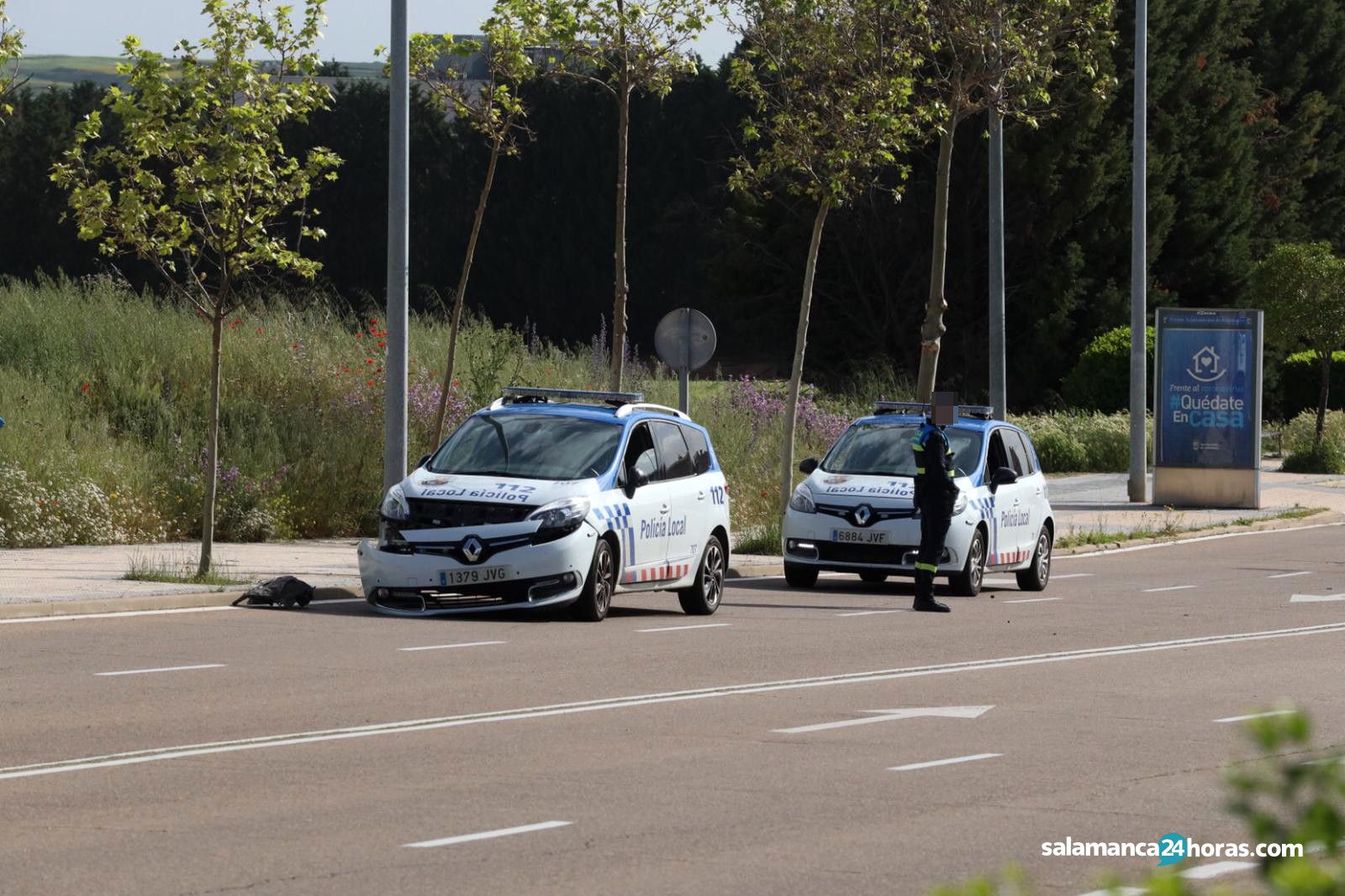  Accidente jefe Policía Local Salamanca (2) 