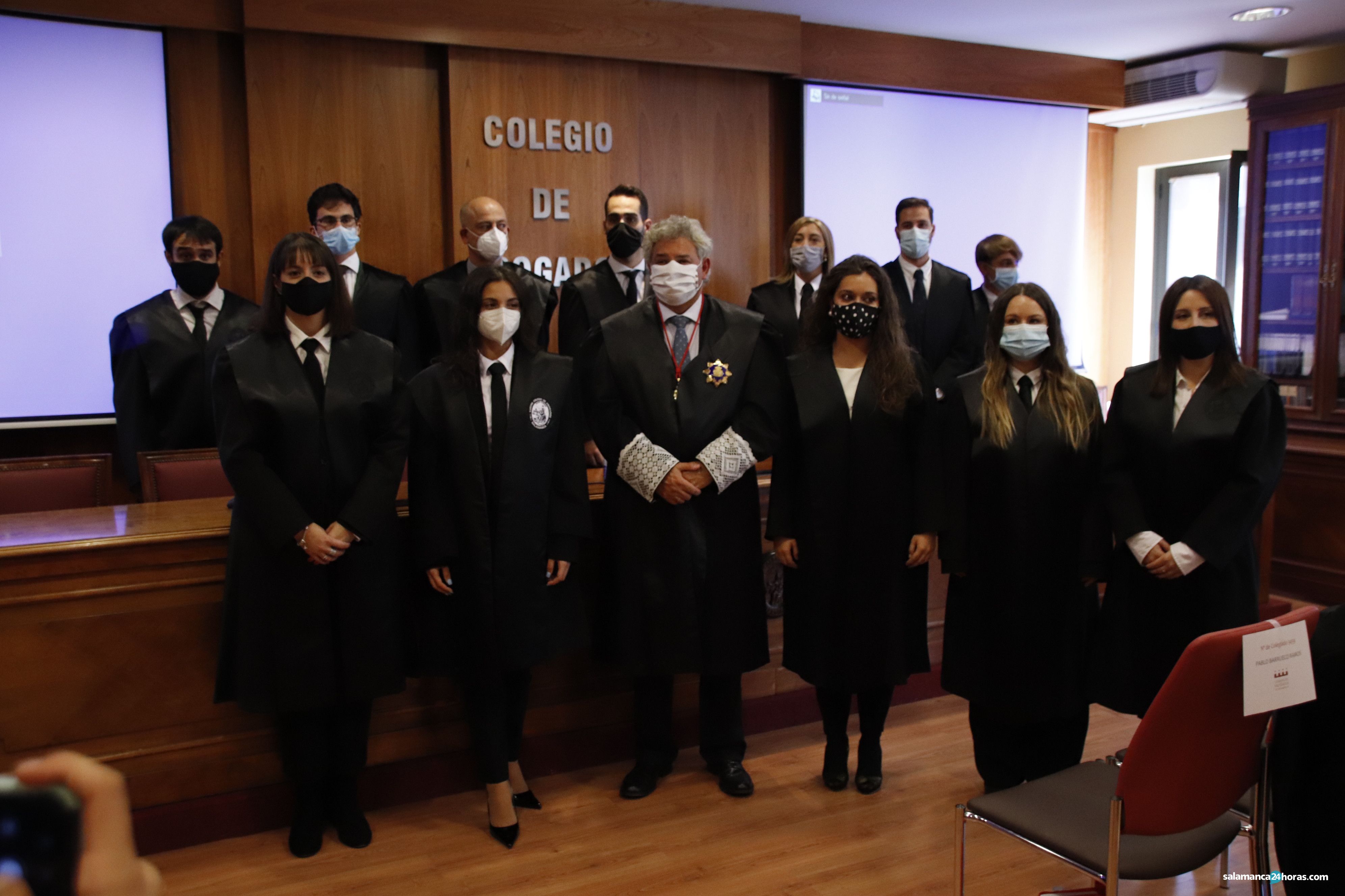  Última jura de nuevos letrados en el Colegio de Abogados de Salamanca