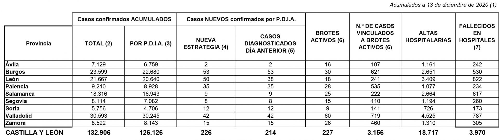 2020 12 13+Estadística+COVID 19+situación+13+diciembre