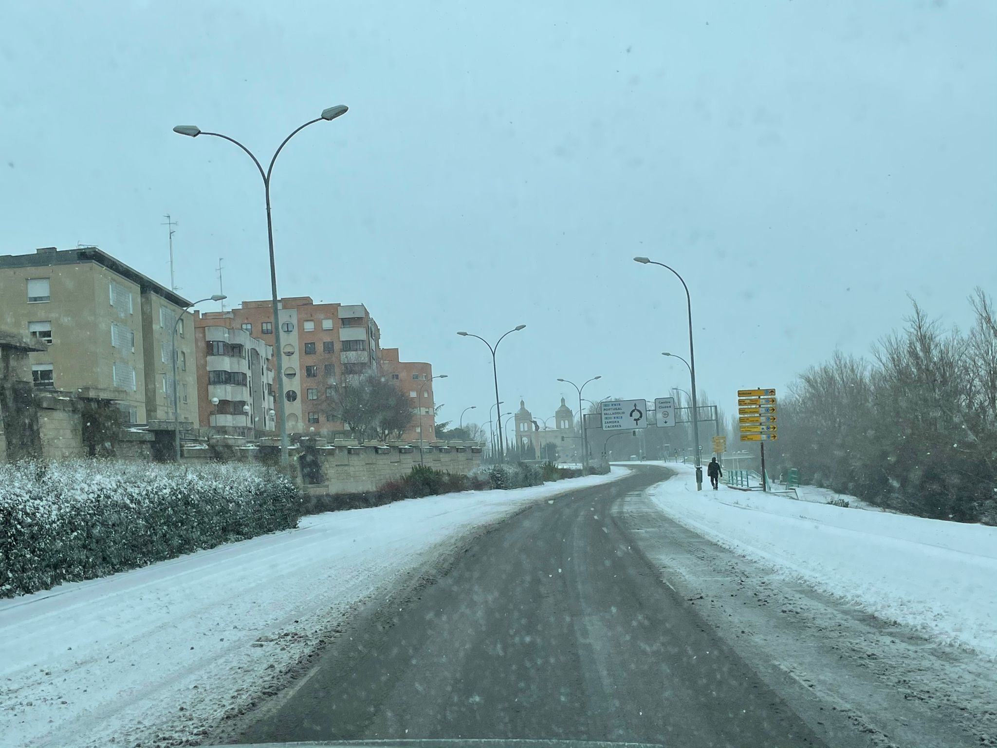 Nieve y quitanieves en Salamanca y Santa Marta (21)