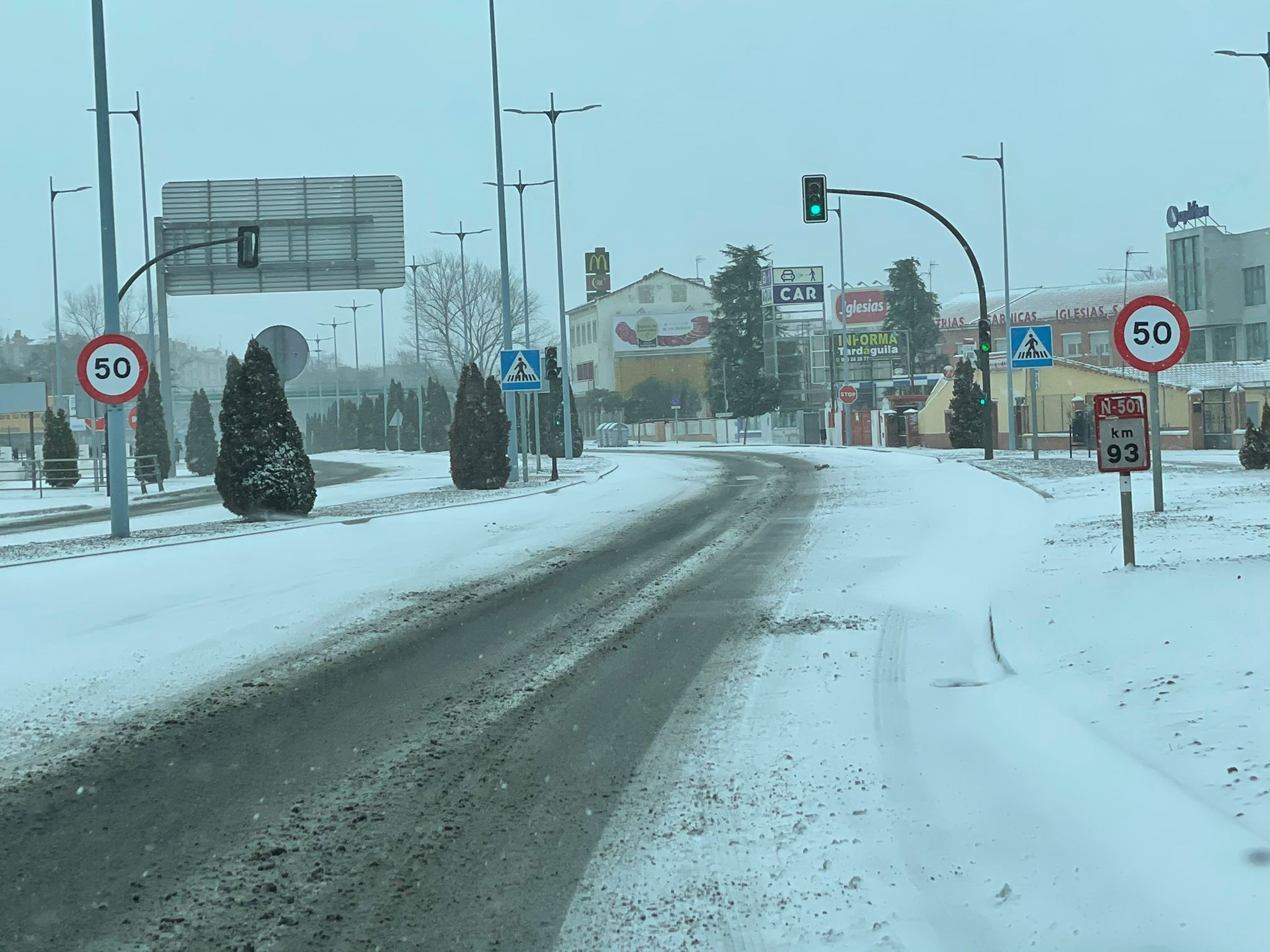 Nieve y quitanieves en Salamanca y Santa Marta (15)