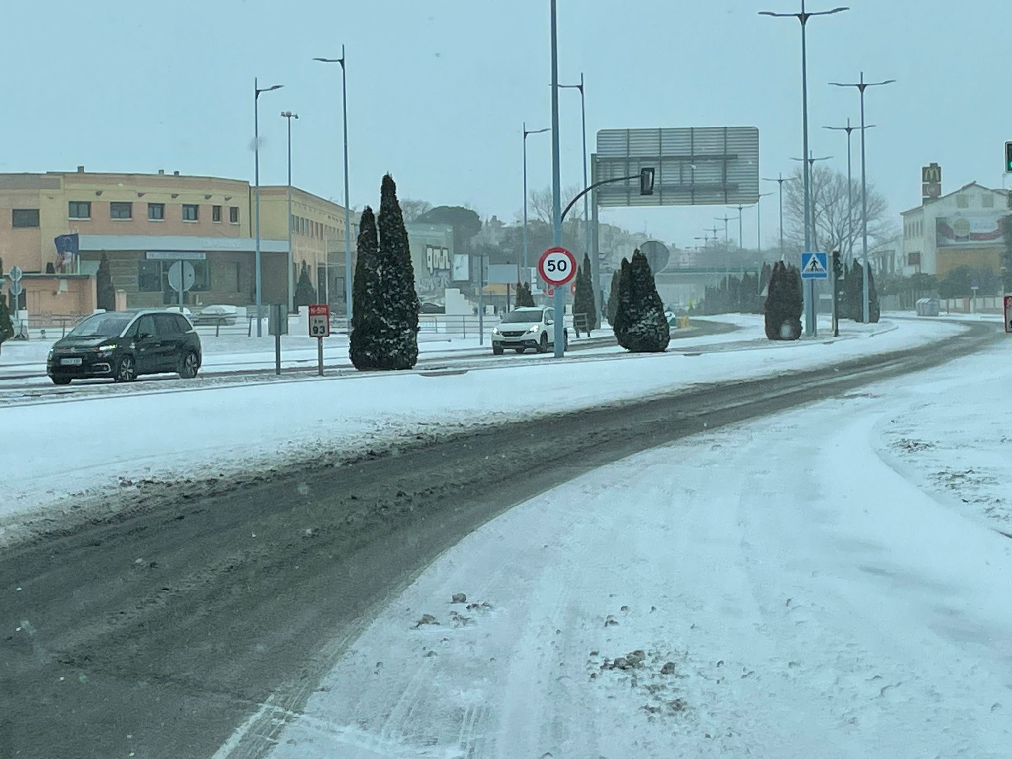 Nieve y quitanieves en Salamanca y Santa Marta (11)
