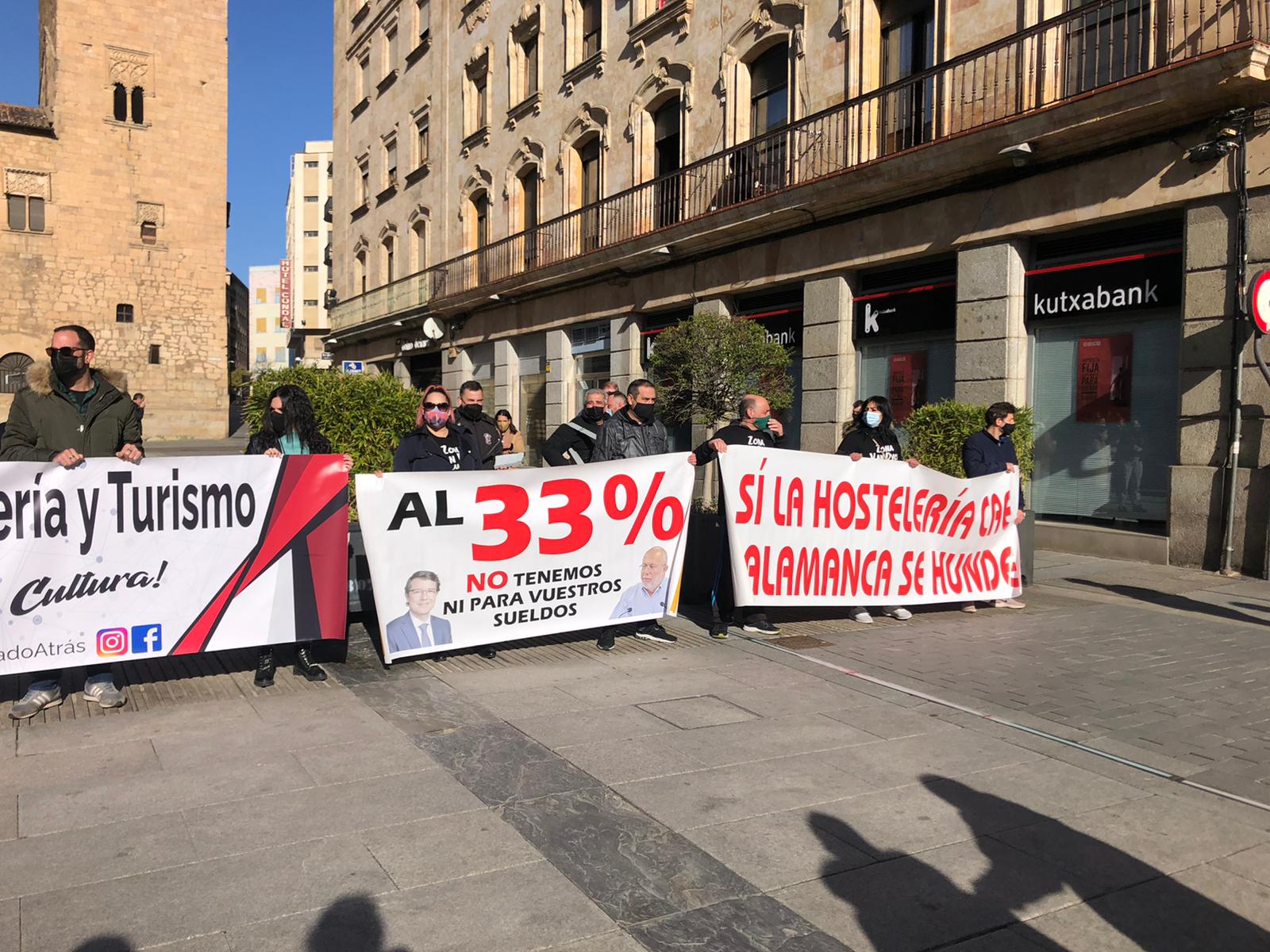 Manifestación de autónomos en Salamanca | Foto archivo
