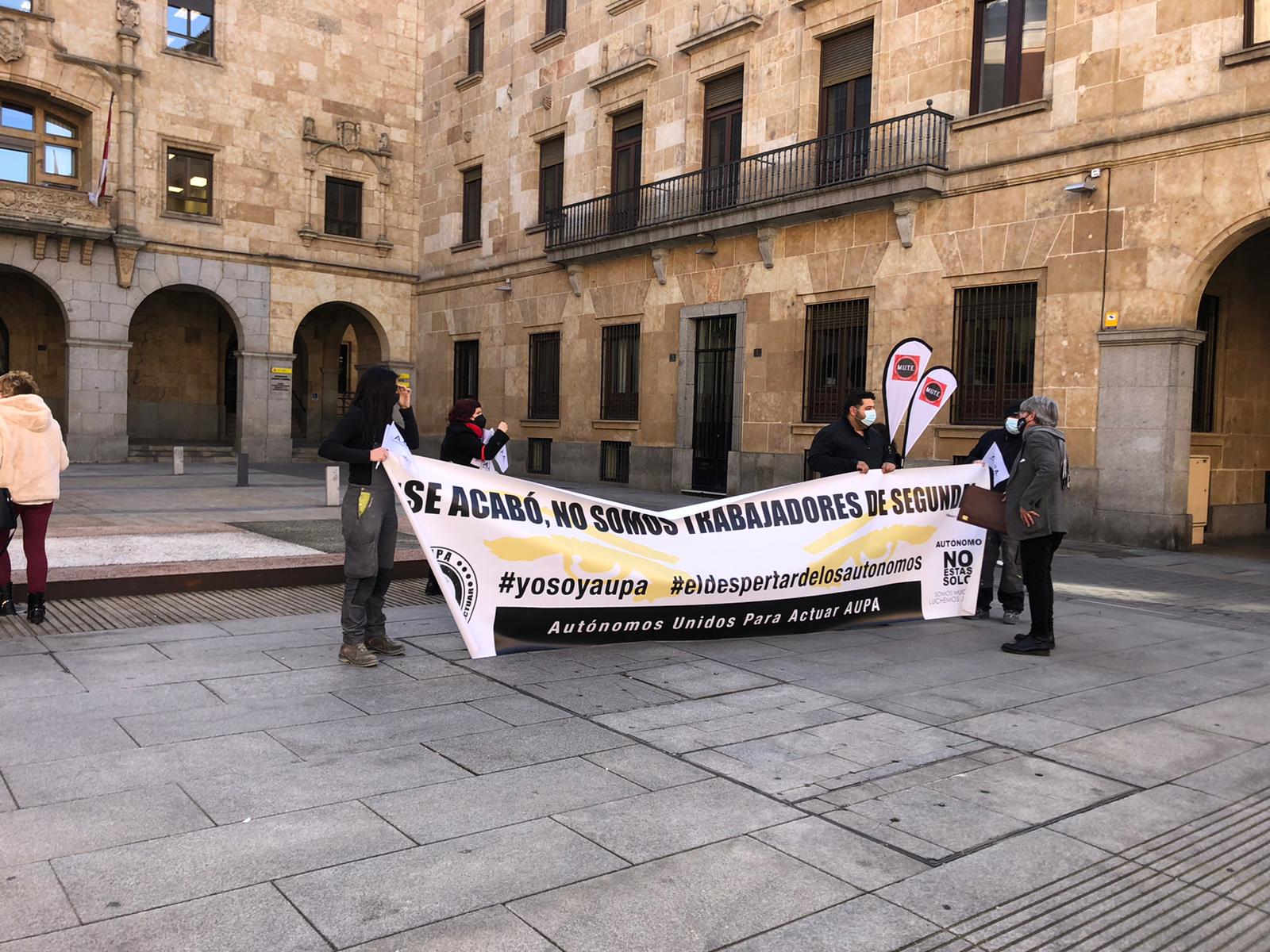 Manifestación de autónomos en Salamanca (4)